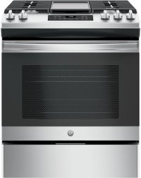 JGSS66SELSS GE 30 Inch Slide In Gas Range - 5.3 cu. ft. Stainless Steel