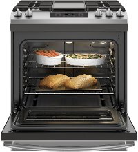 JGSS66SELSS GE 30 Inch Slide In Gas Range - 5.3 cu. ft. Stainless Steel-3