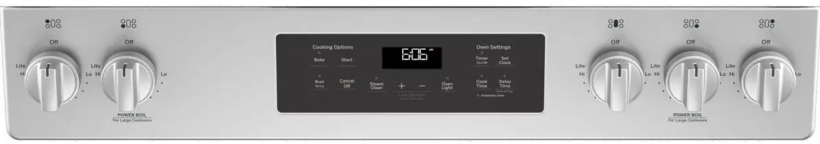 JGSS66SELSS GE 30 Inch Slide In Gas Range - 5.3 cu. ft. Stainless Steel-4