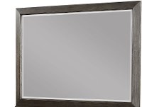 7001-510/MIRROR Contemporary Dark Gray Mirror - Contour