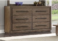 Modern Rustic Acacia Pine Dresser - Haven