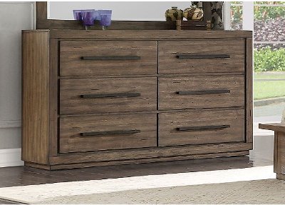 Modern Rustic Acacia Pine Dresser - Haven