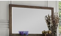 Modern Rustic Acacia Pine Mirror - Haven