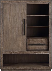 Modern Rustic Acacia Pine Gentlemen's Chest - Haven-2