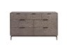 Modern Gray 4 Piece Queen Bedroom Set - Spaces-3