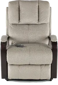4863-1528/28 Aluminum Gray Power Reclining Lift Chair - Chandler