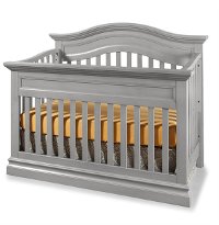 SH-CR-8001NR-CLD Classic Gray 4-in-1 Convertible Crib - Stone Harbor