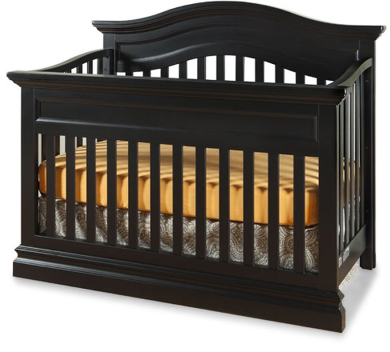 black 4 in 1 crib