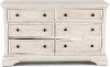 OL-DD-2208LD-BWH Classic Traditional White Dresser - Olivia