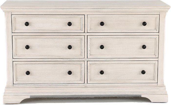 Classic Traditional White Dresser - Olivia