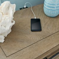 Traditional Country Natural Nightstand - Monterey-2