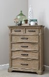 Clearance Traditional Country Natural Chest of Drawers - Monterey