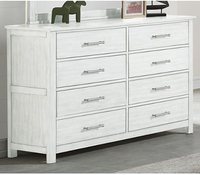 Cottage White Dresser - Edgewood