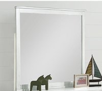 Cottage White Mirror - Edgewood