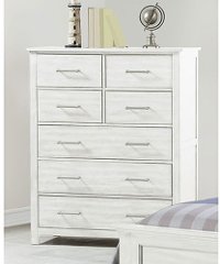 Cottage White Chest of Drawers - Edgewood