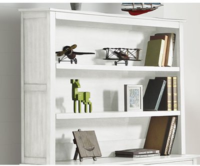 Cottage White Dresser Hutch - Edgewood