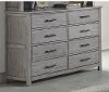 Clearance Cottage Gray Dresser - Edgewood