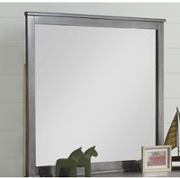 Cottage Gray Mirror - Edgewood