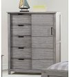 Clearance Cottage Gray Gentlemen's Chest - Edgewood