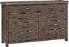 Clearance Modern Rustic Brown Dresser - Sonoma Road