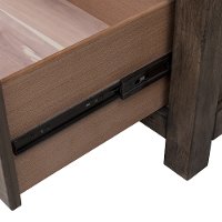 Modern Rustic Brown Door Chest - Sonoma Road-3