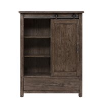Modern Rustic Brown Door Chest - Sonoma Road-5