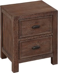 Classic Contemporary Cherry Nightstand - Tremaine