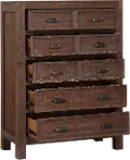 Classic Contemporary Cherry Chest of Drawers - Tremaine