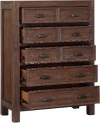 Classic Contemporary Cherry Chest of Drawers - Tremaine