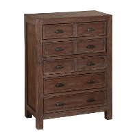Classic Contemporary Cherry Chest of Drawers - Tremaine-2