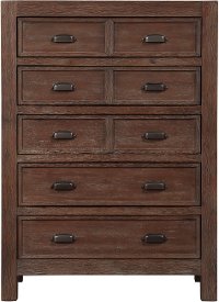 Classic Contemporary Cherry Chest of Drawers - Tremaine-3