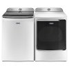 KIT Maytag Top Load Washer and Dryer Laundry Set - White Electric-2