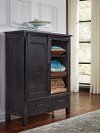 Rustic Classic Distressed Cherry Door Chest - Colin-2