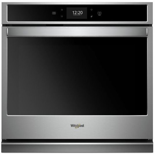 WOS72EC0HS Whirlpool 30 Inch Smart Single Wall Oven - 5.0 cu. ft. Stainless Steel-1