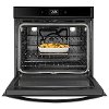 WOS72EC0HB Whirlpool 30 Inch Smart Single Wall Oven - 5.0 cu. ft. Black-2