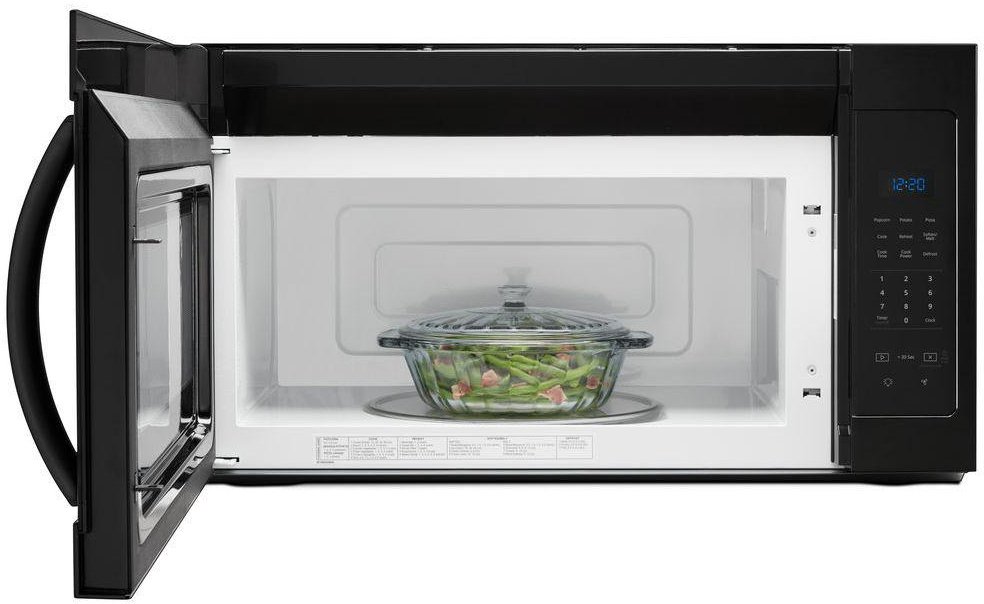 WMH31017HB Whirlpool 1.7 cu. ft. Microwave Hood Combination with Electronic Touch Controls - Black-2