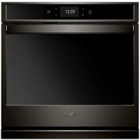 WOS72EC0HV Whirlpool 30 Inch Smart Single Wall Oven - 5.0 cu. ft. Black Stainless Steel