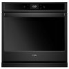 WOS72EC7HB Whirlpool 4.3 cu. ft. Smart Single Wall Oven with True Convection Cooking - Black-1