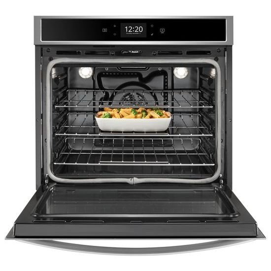 WOS72EC7HS Whirlpool 27 Inch Smart Single Wall Oven - 4.3 cu. ft. Stainless Steel-3