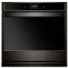 WOS72EC7HV Whirlpool 4.3 cu ft Single Wall Oven - Black Stainless Steel 27 Inch