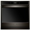 WOS72EC7HV Whirlpool 4.3 cu. ft. Smart Single Wall Oven with True Convection Cooking - Black Stainless Steel