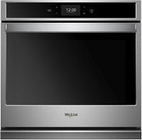 WOS97EC0HZ Whirlpool 30 Inch Smart Convection Single Wall Oven - 5.0 cu. ft. Stainless steel