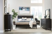 Modern Black 4 Piece Queen Bedroom Set - Thomas