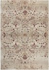 5 x 8 Medium Ivory, Gold and Red Area Rug - Gossamer