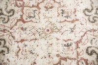 5 x 8 Medium Ivory, Gold and Red Area Rug - Gossamer-4
