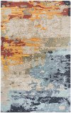5 x 8 Medium Modern Multi-Colored Area Rug - Mod