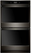 WOD77EC7HV Whirlpool 27 Inch Smart Double Wall Oven with Convection - 8.6 cu. ft. Black Stainless Steel