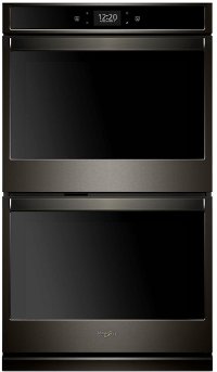 WOD77EC7HV Whirlpool 27 Inch Smart Double Wall Oven with Convection - 8.6 cu. ft. Black Stainless Steel