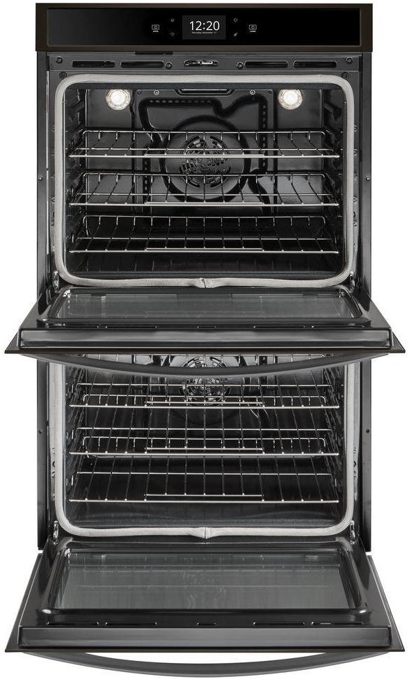 WOD77EC7HV Whirlpool 27 Inch Smart Double Wall Oven with Convection - 8.6 cu. ft. Black Stainless Steel-3