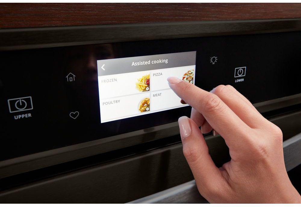 WOD77EC7HV Whirlpool 27 Inch Smart Double Wall Oven with Convection - 8.6 cu. ft. Black Stainless Steel-4